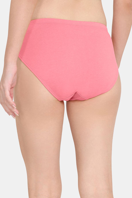 Rosaline Medium Rise Full Coverage Hipster Panty (Pack of 3) - Multicolor — image 3